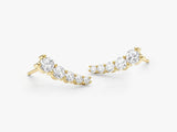 Ear Climber Stud Earrings