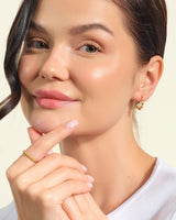 Beaded Hoop Earrings