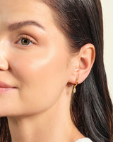 Teardrop Hoop Earrings