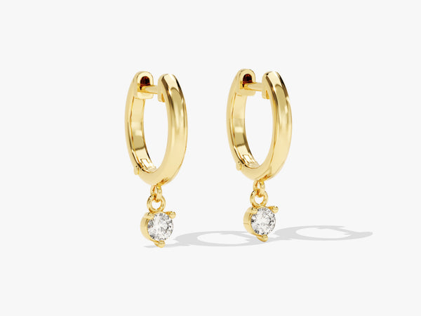 Round Hoop Earrings