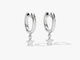 Mini Star Hoop Earrings