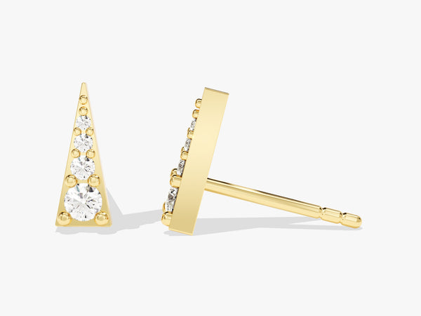 Triangle Stud Earrings