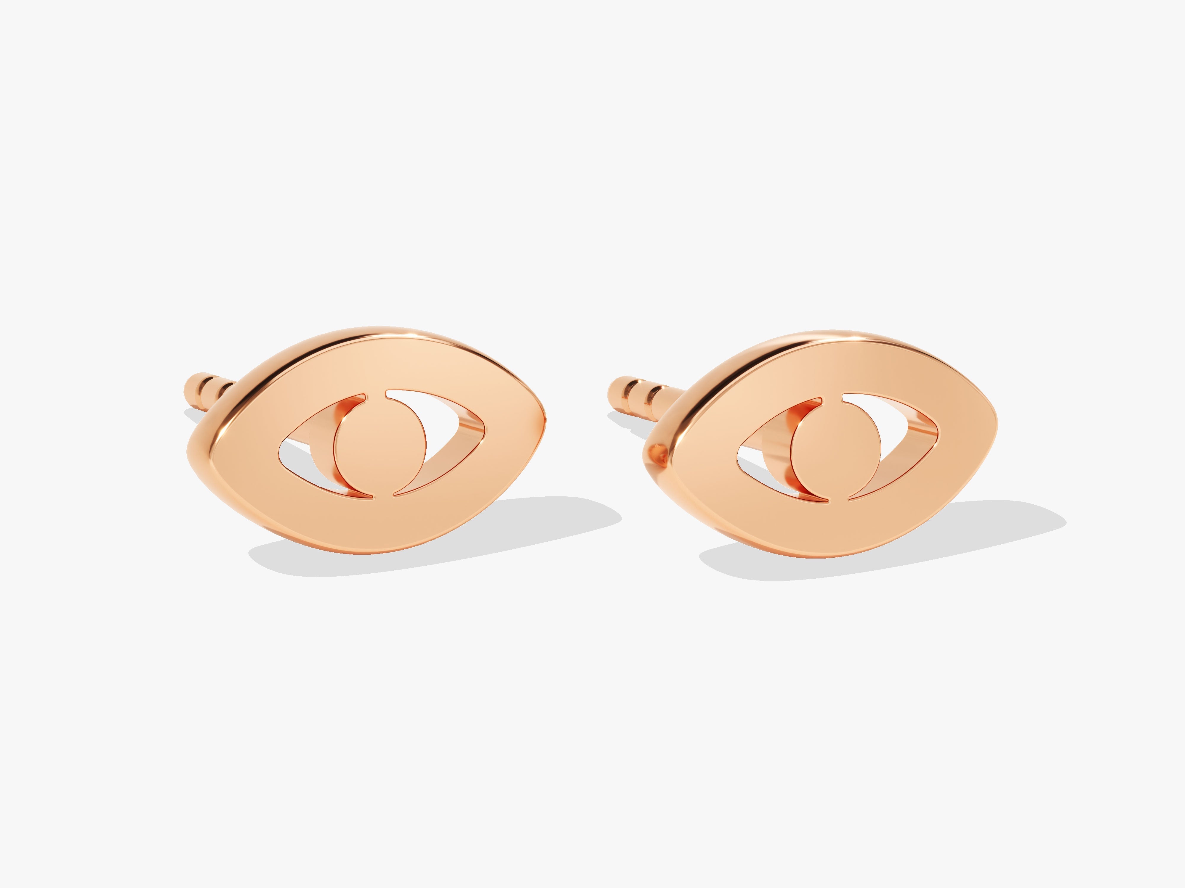 Plain Eye Stud Earrings