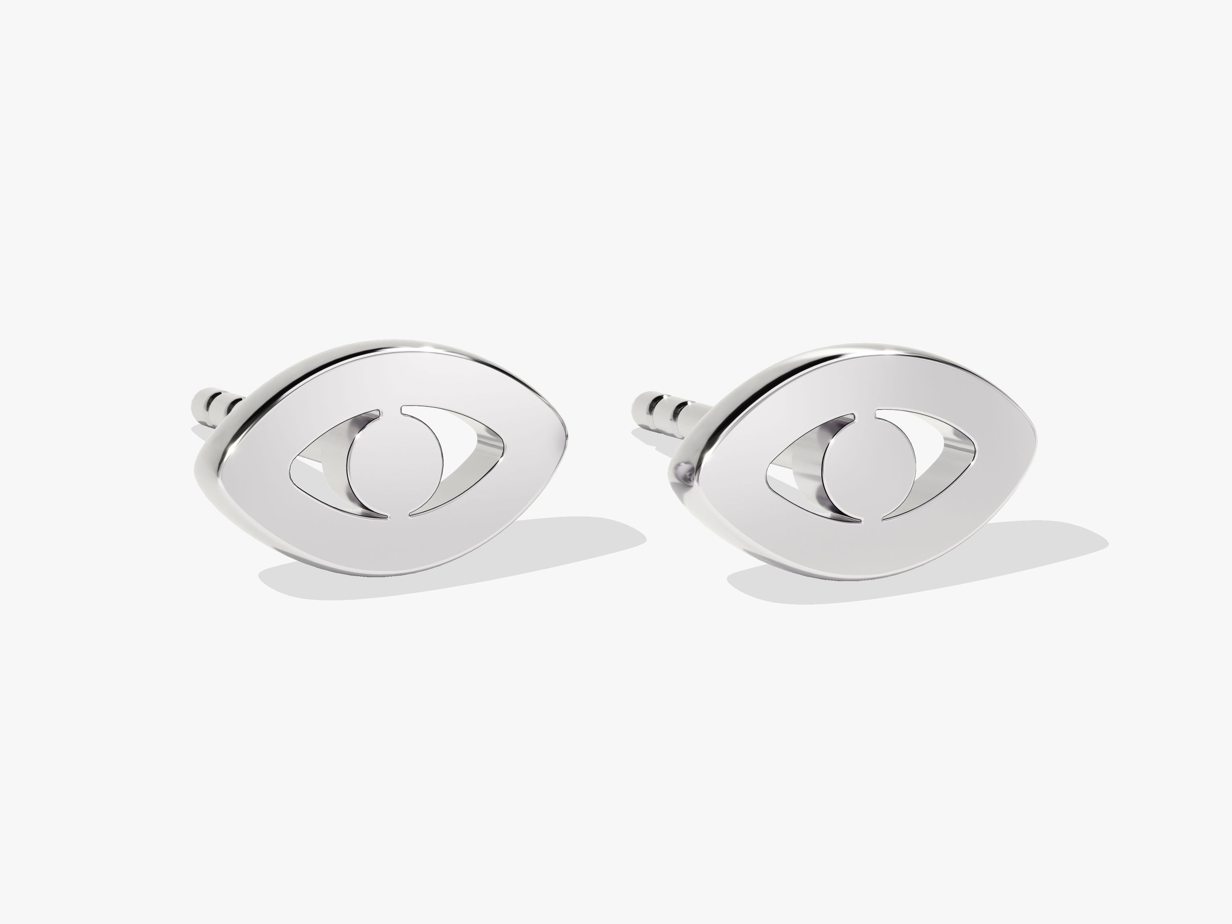 Plain Eye Stud Earrings