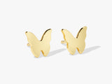 Tiny Butterfly Stud Earrings