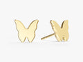 Tiny Butterfly Stud Earrings