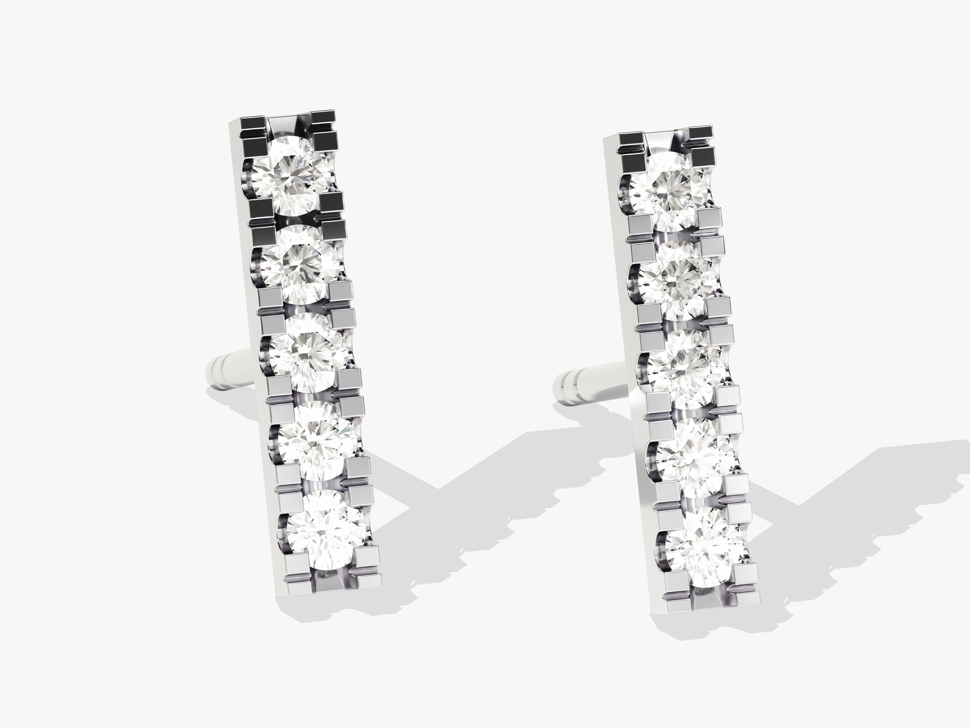 Vertical Bar Earrings