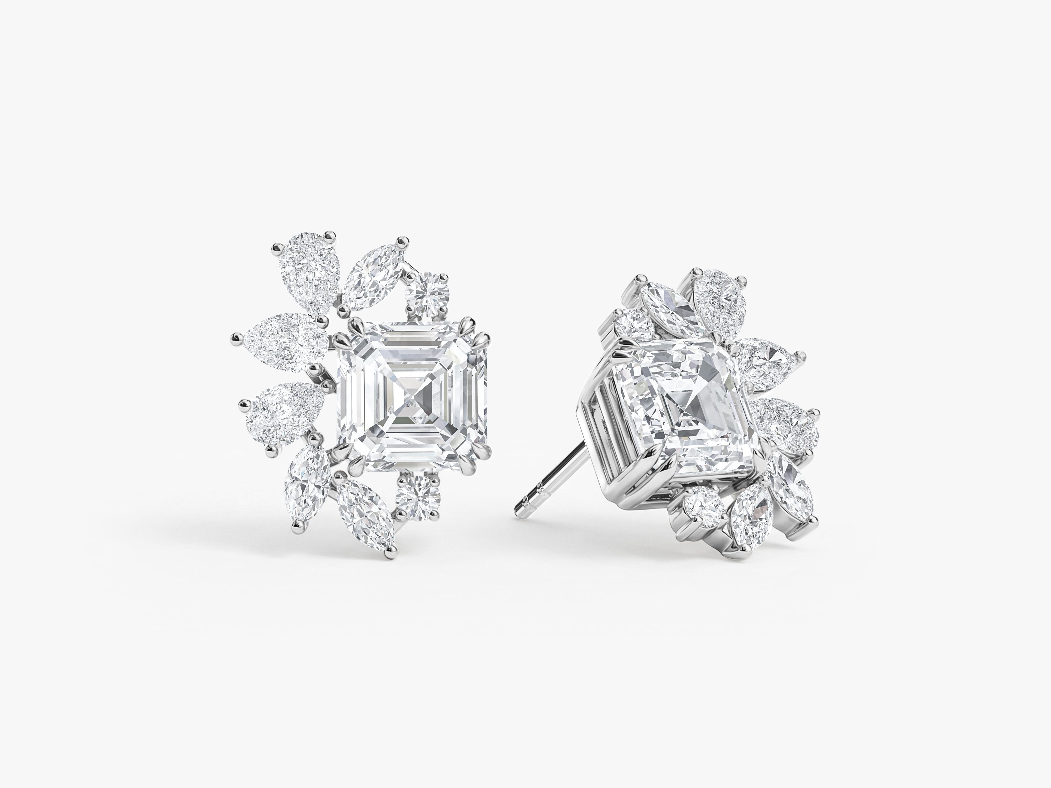 Cluster Earrings