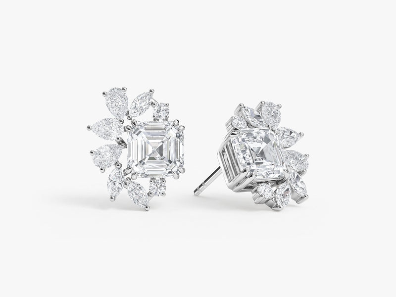 Cluster Earrings