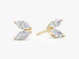 Duo Pear Stud Earrings