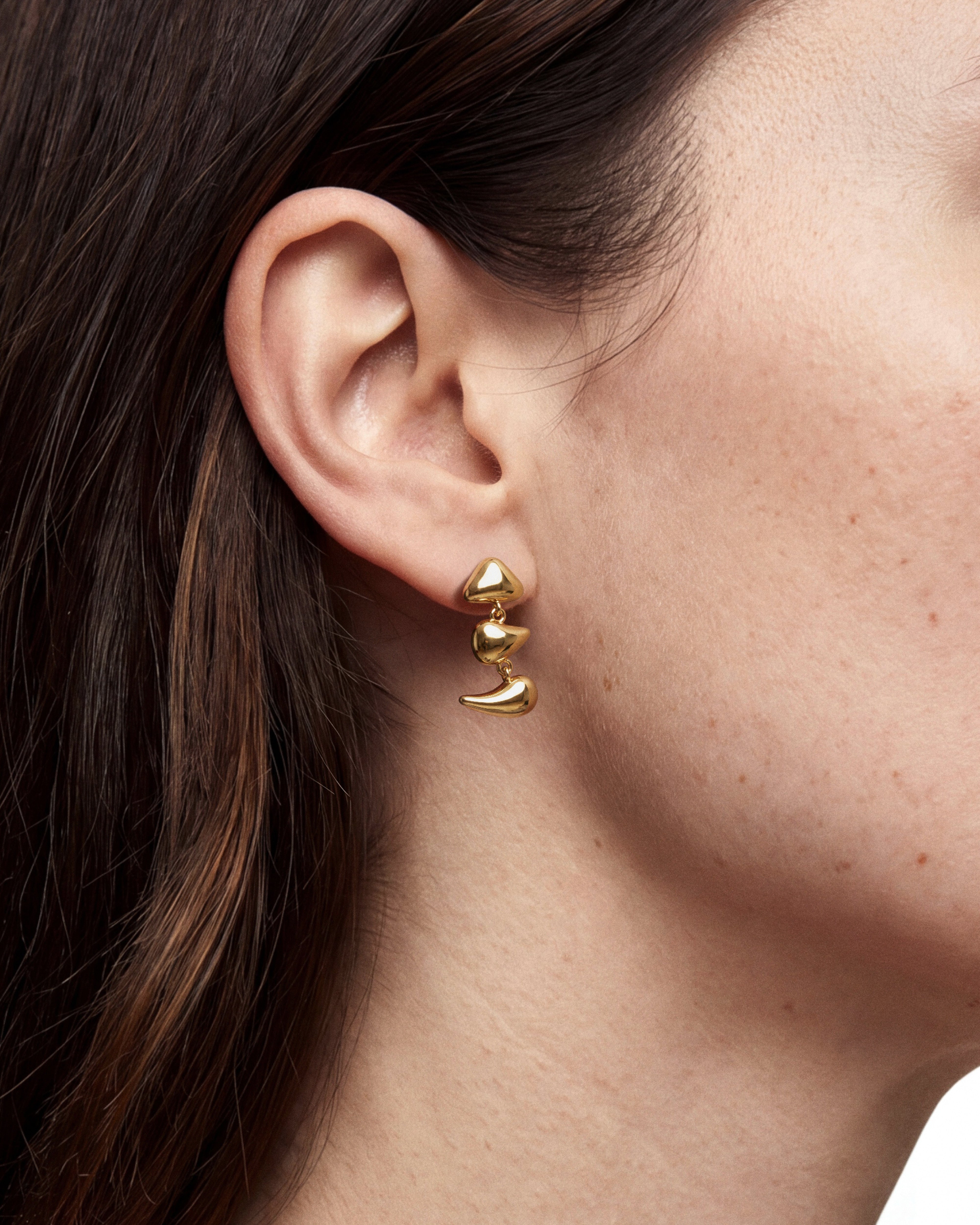 Trio Drop Earrings