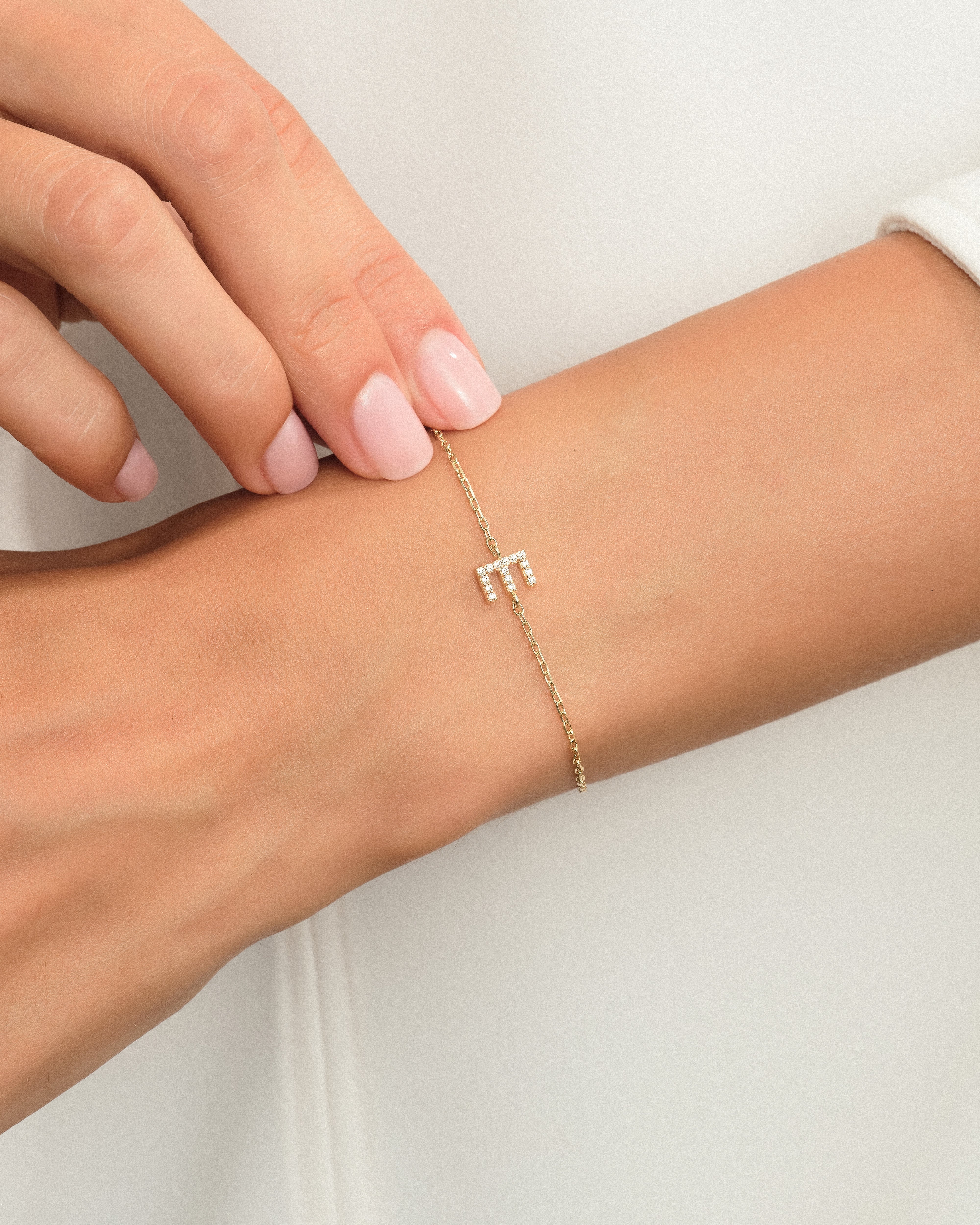 Initial Letter Bracelet