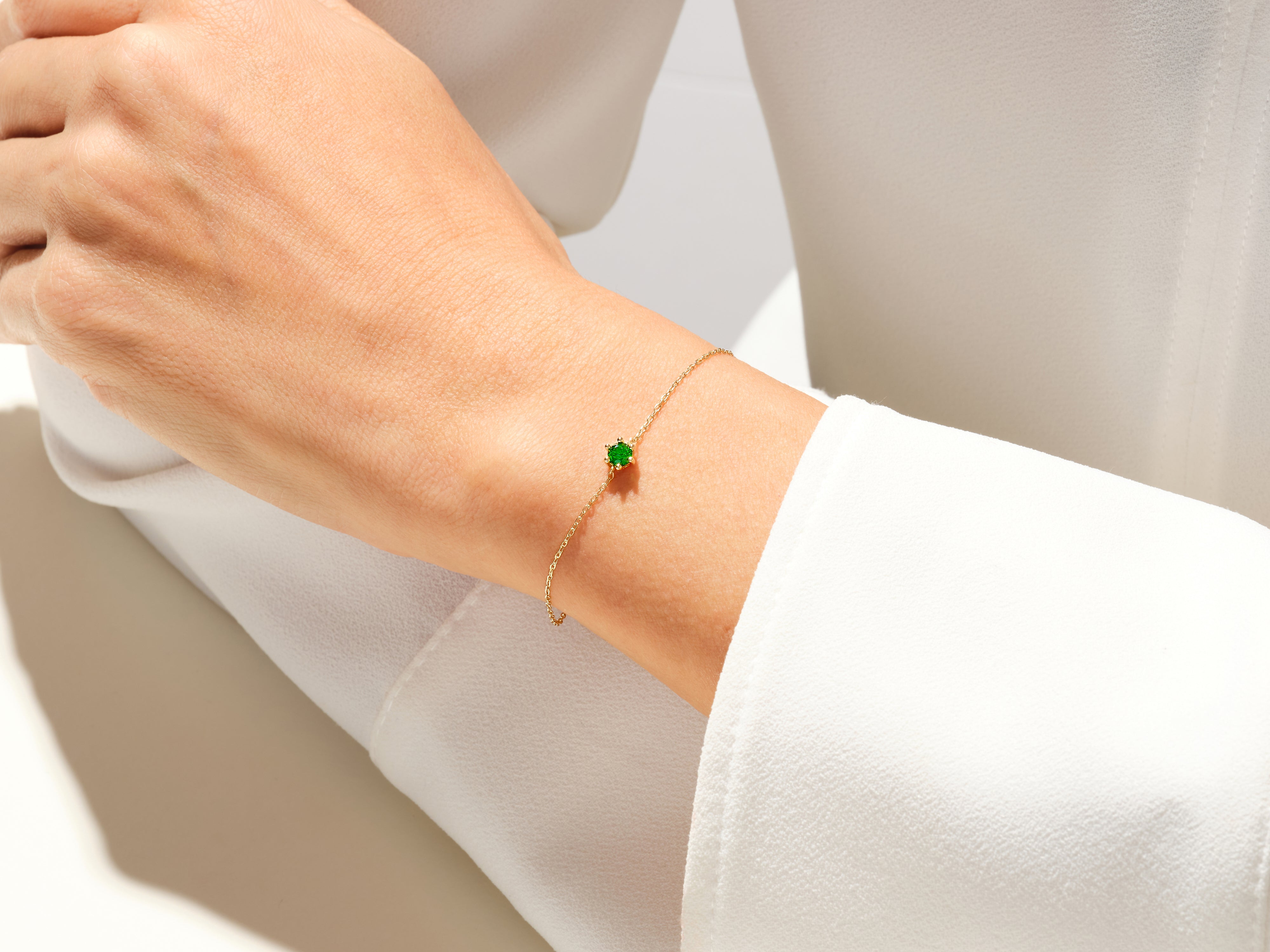 Round-Cut Multi-Stone Birthstone Family Bracelet