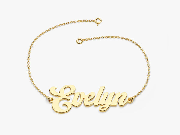 Bold Name Bracelet