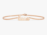 Cuban Chain Name Bracelet