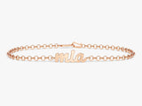 Rolo Chain Name Bracelet