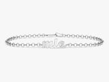 Rolo Chain Name Bracelet