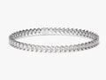 Pear Cut Moissanite Tennis Bracelet