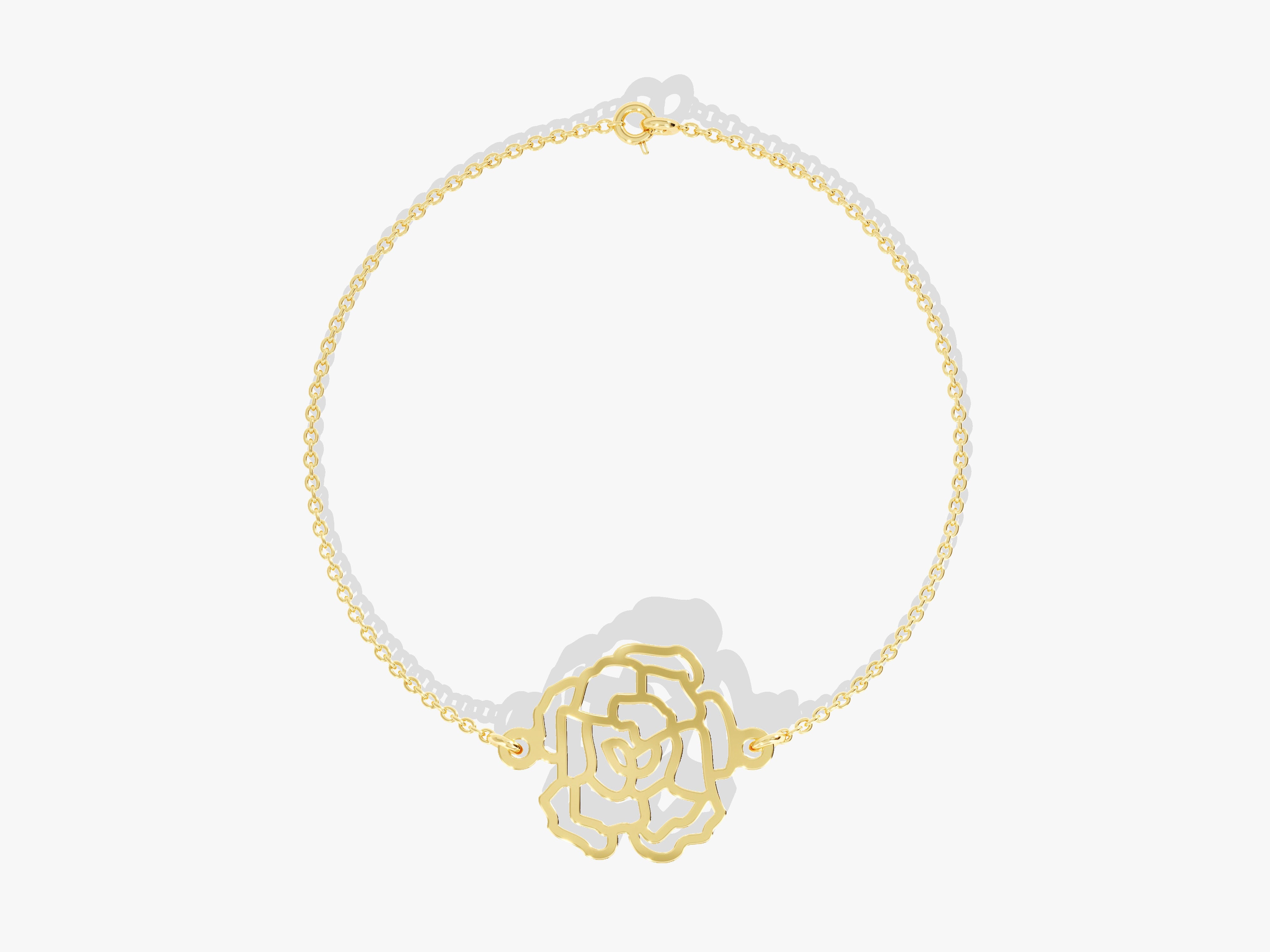 Plain Birthflower Bracelet