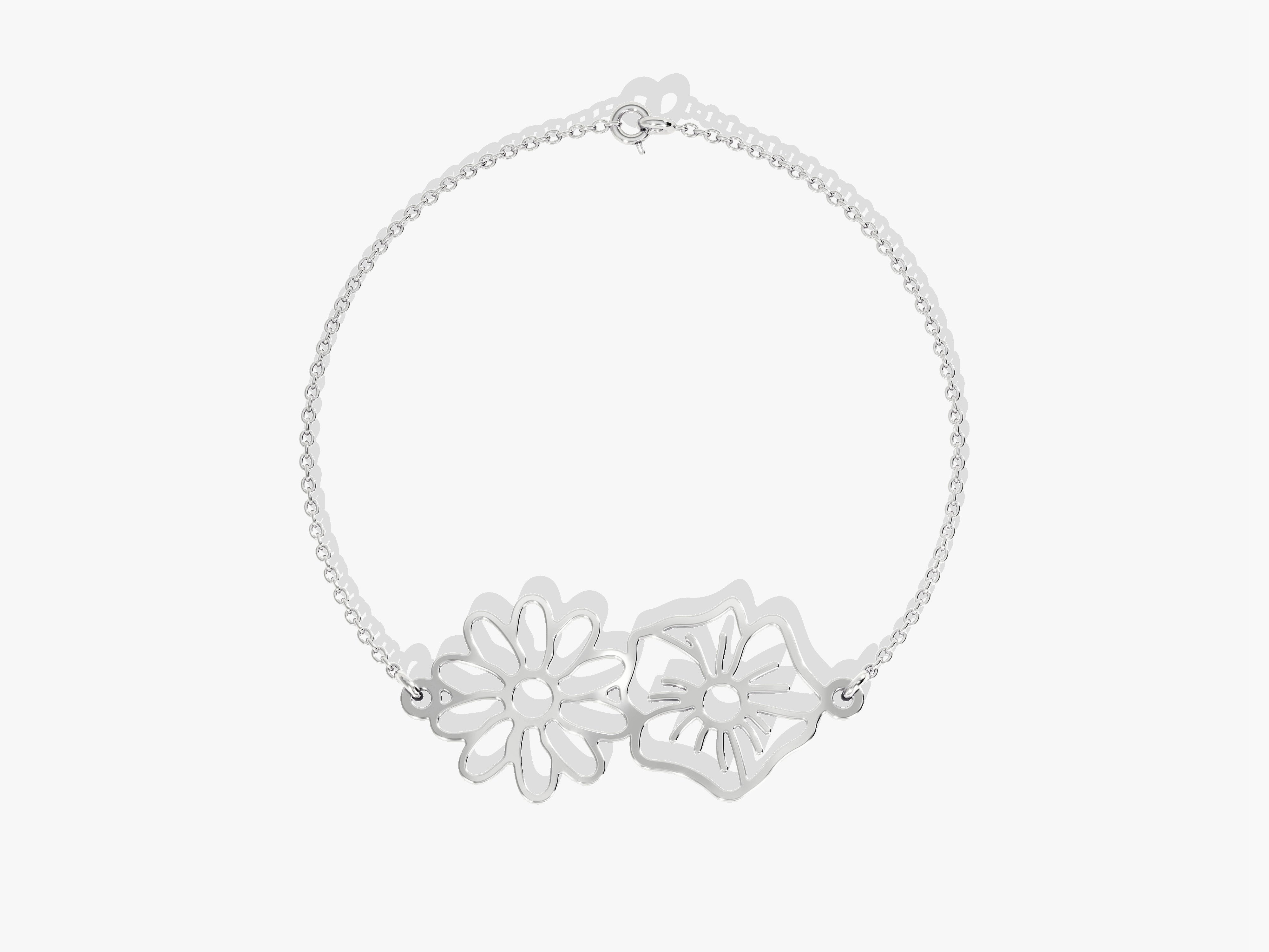 Plain Birthflower Bracelet