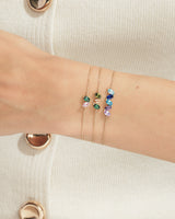 Oval Birthstone Family Bracelet