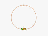 Oval Multi Birthstone Bracelet