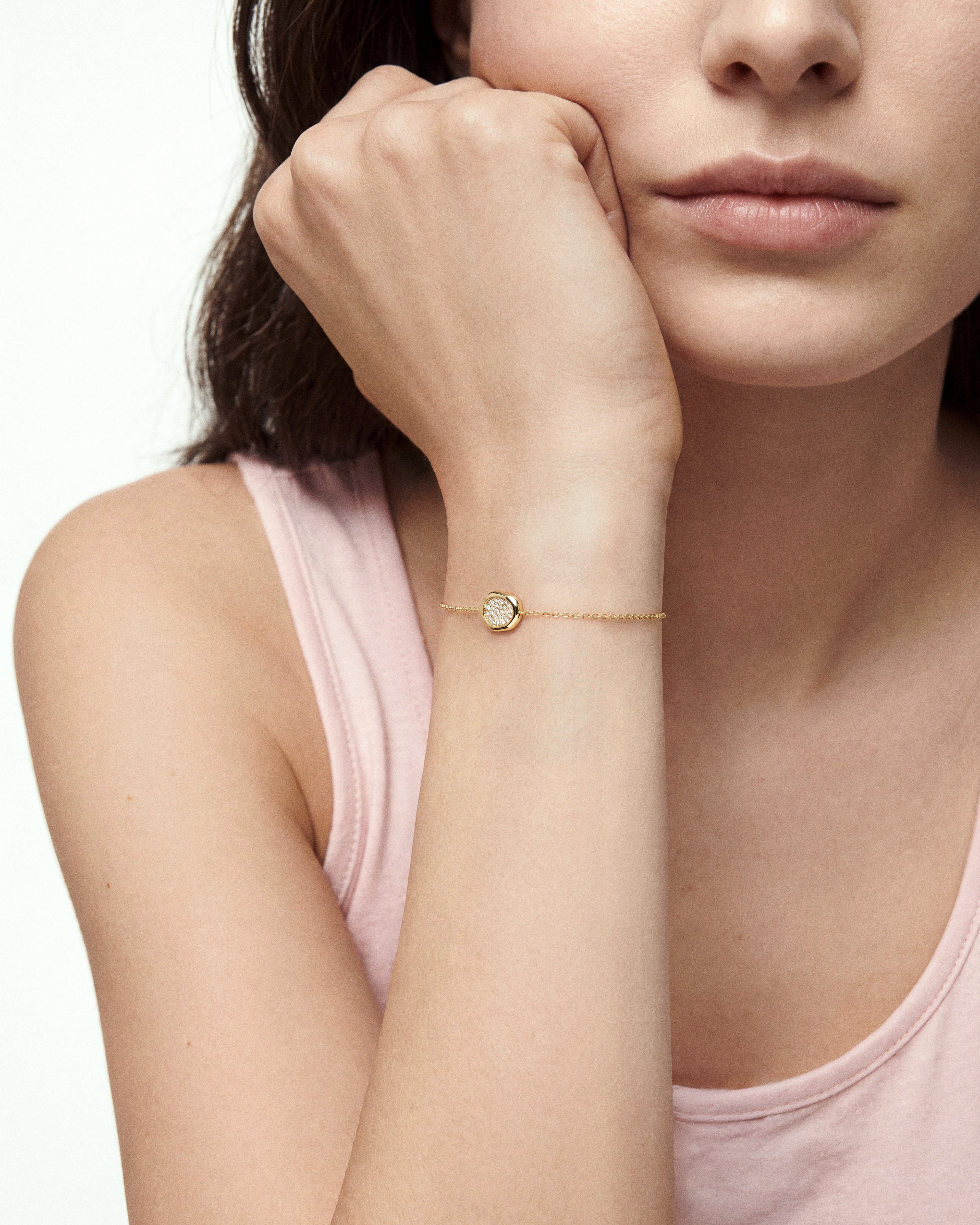 Pebble Pave Bracelet