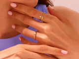 Wave Signet Ring