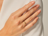 14k Gold Mini Plain Heart Ring