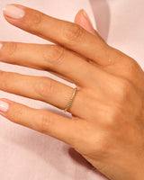 2mm Twist Rope Ring