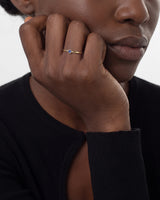 Bezel Set Round Birthstone Ring