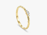 Twisted Trio Ring
