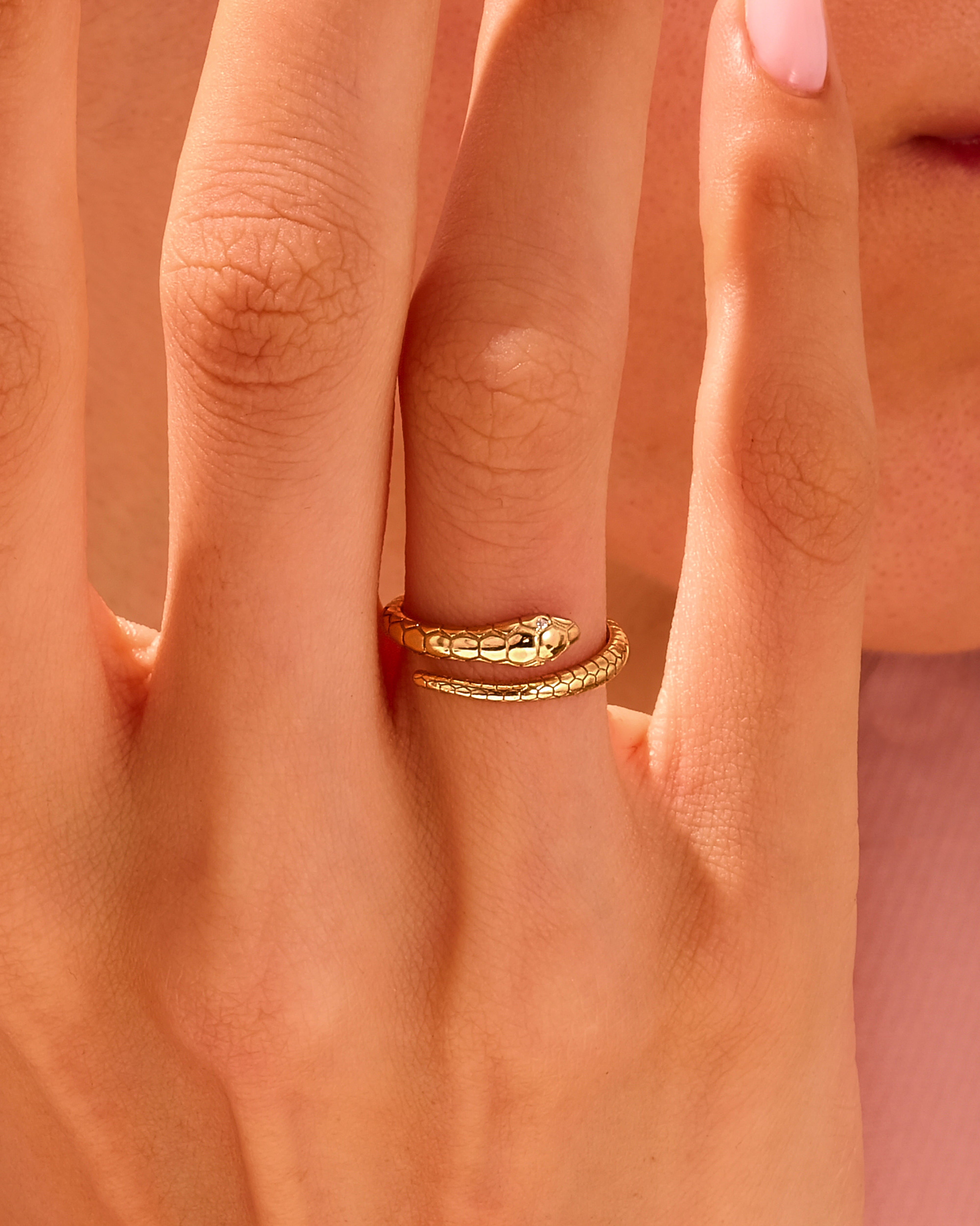 Minimalist Snake Ring