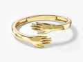 Hugging Hand Ring