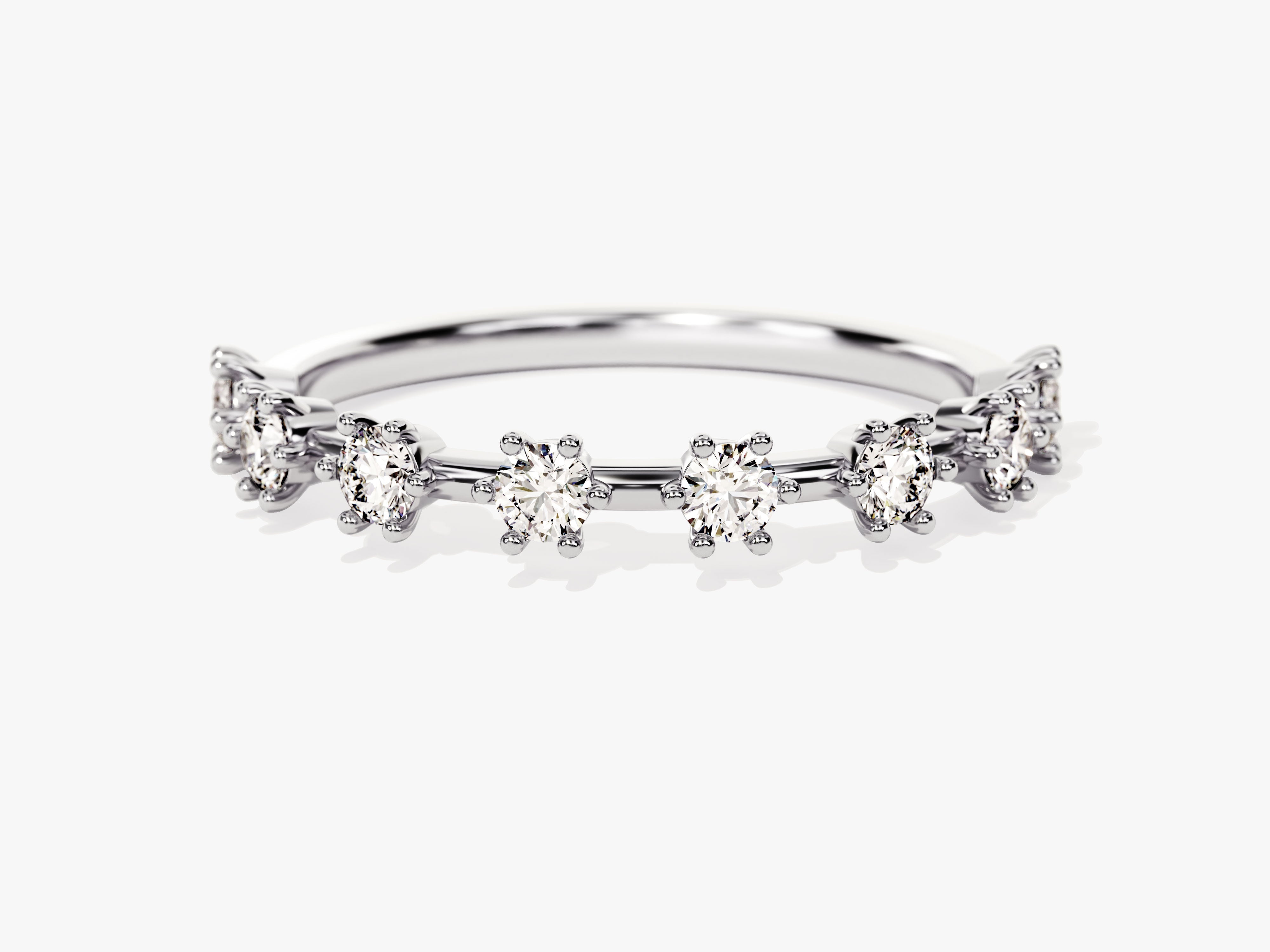 Diamond eternity ring, white gold, fine jewelry, elegant, sparkling, luxury