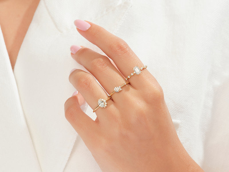 Cluster Accent Promise Ring