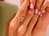 Half Eternity Distance Ring