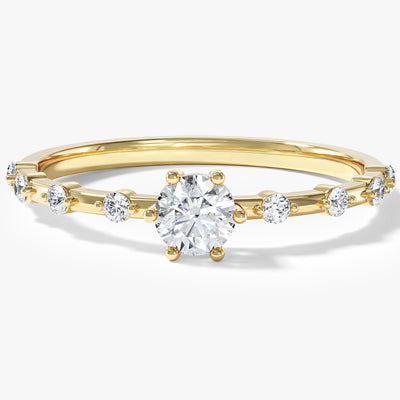 Half Eternity Distance Ring