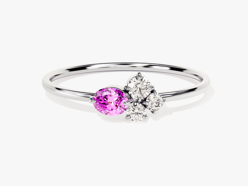 Cluster Birthstone Ring