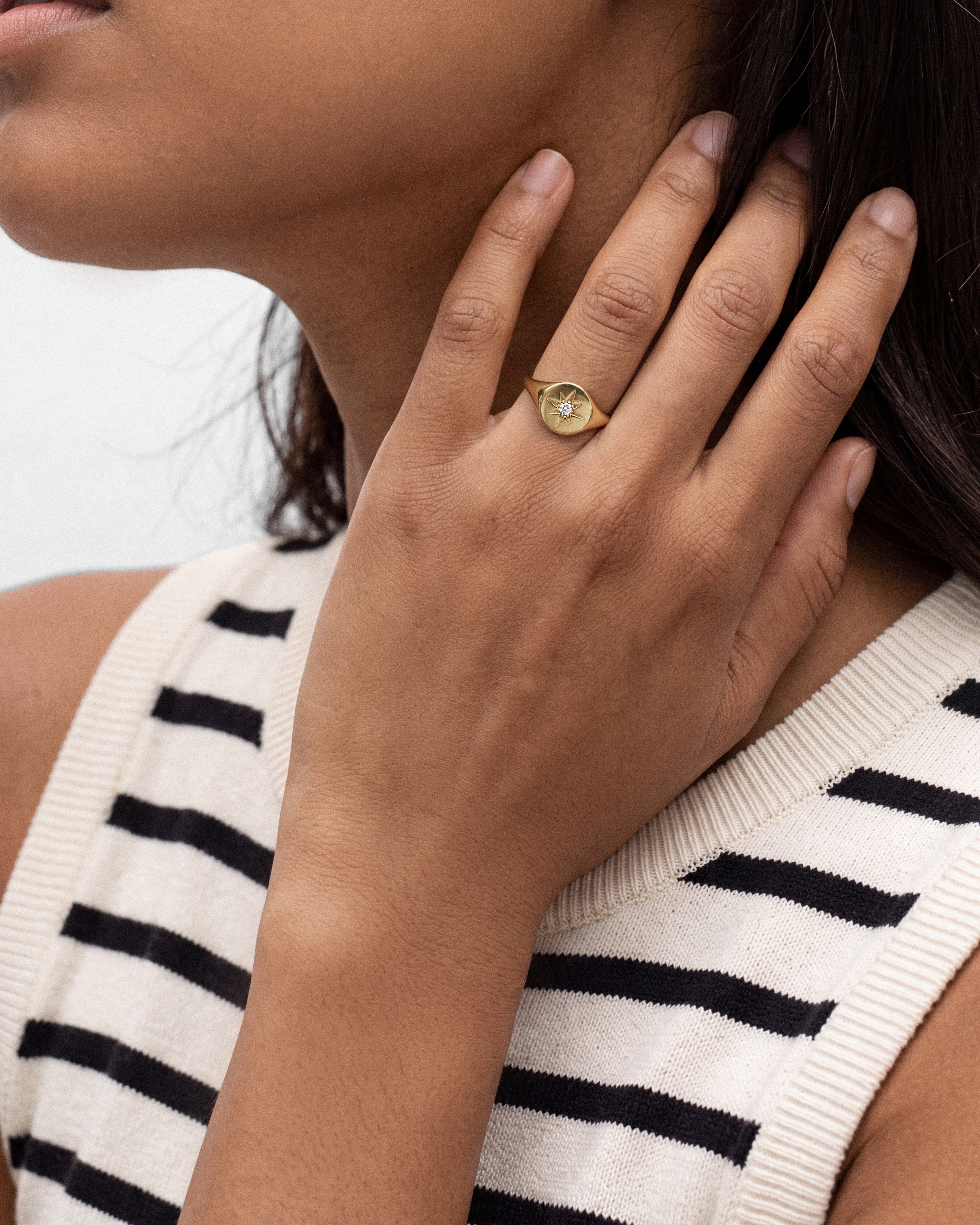 Star Signet Ring