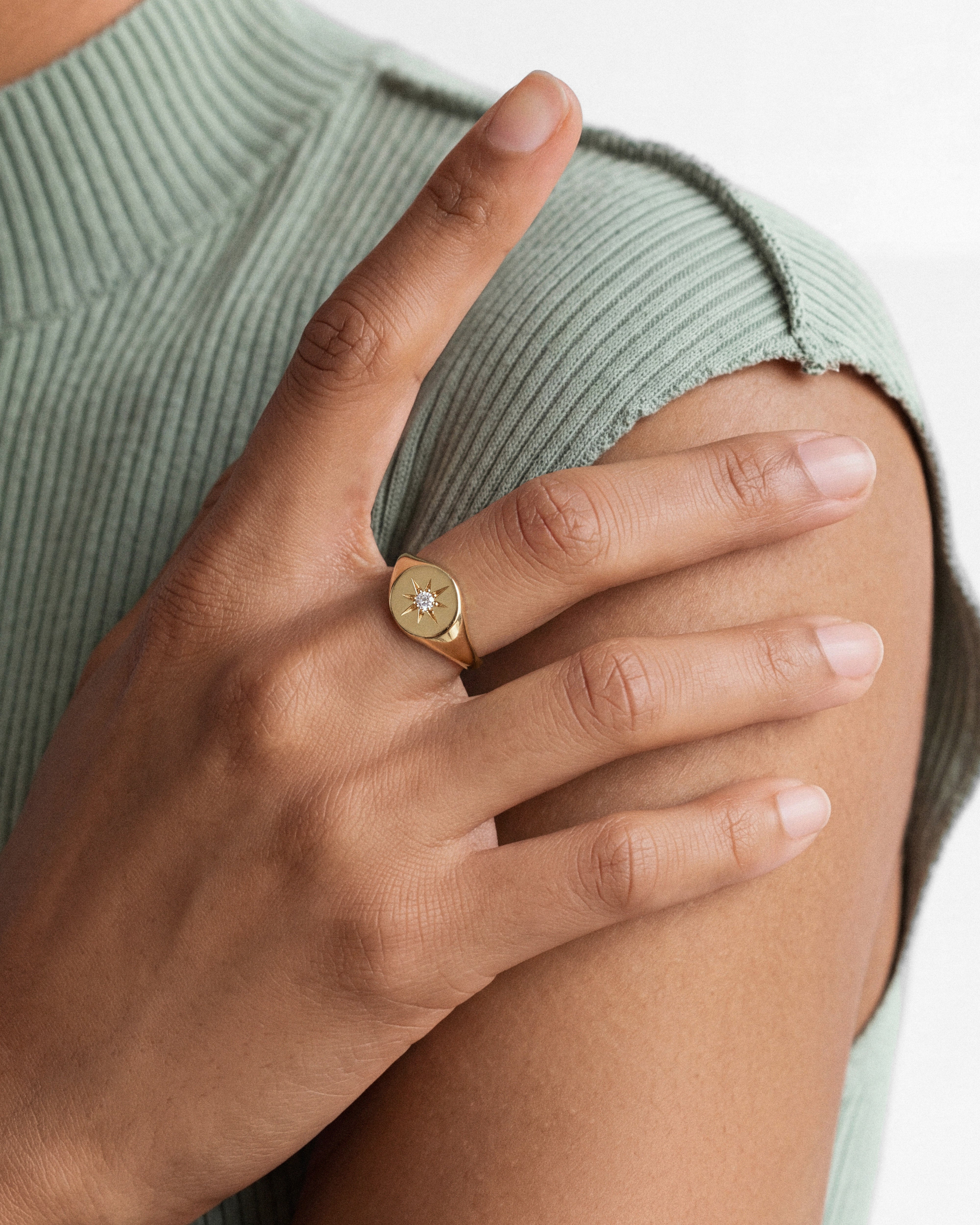Star Signet Ring