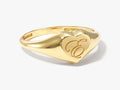 Heart Signet Ring