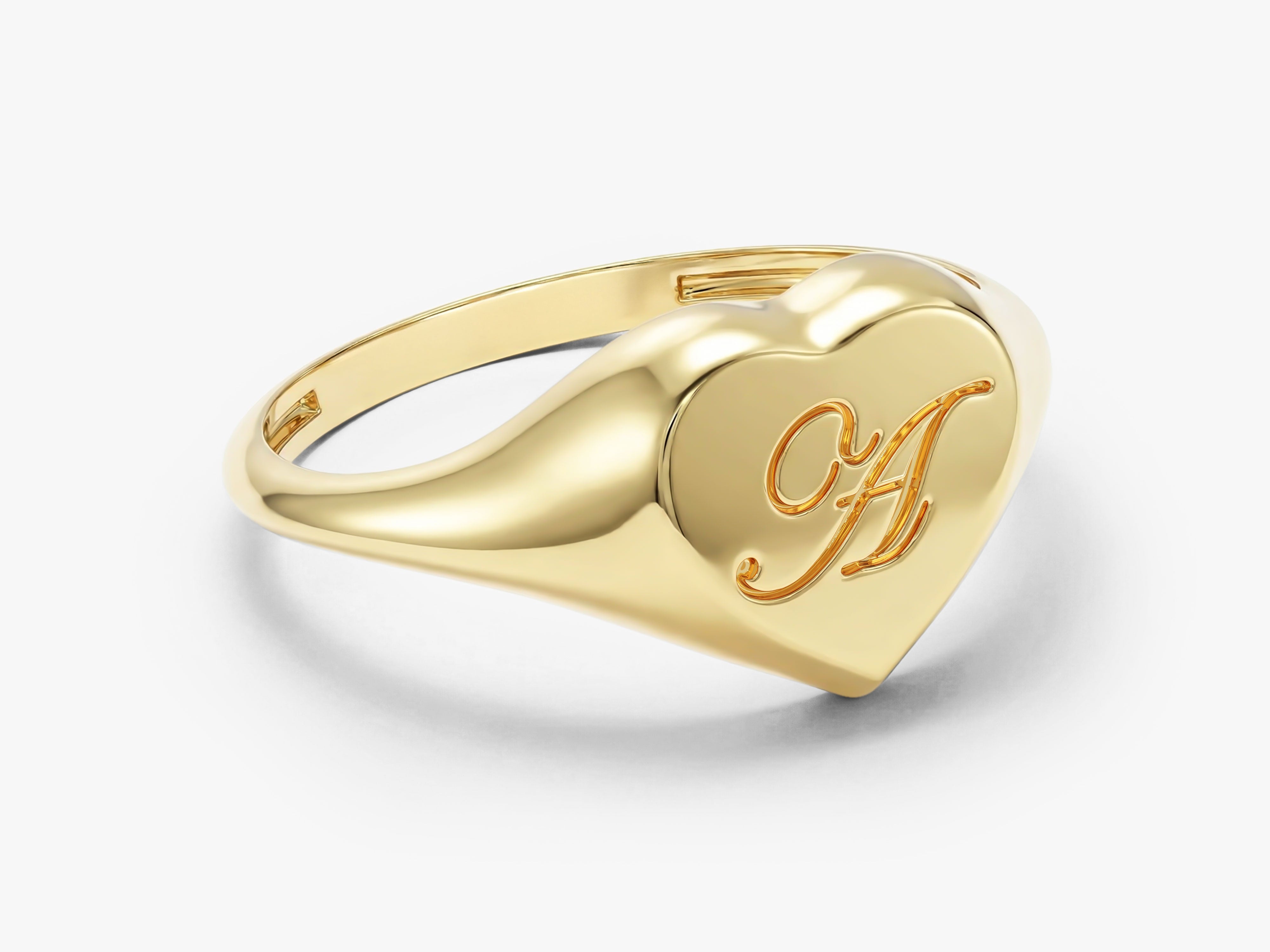 Heart Signet Ring