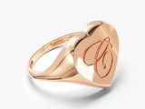 Heart Signet Ring