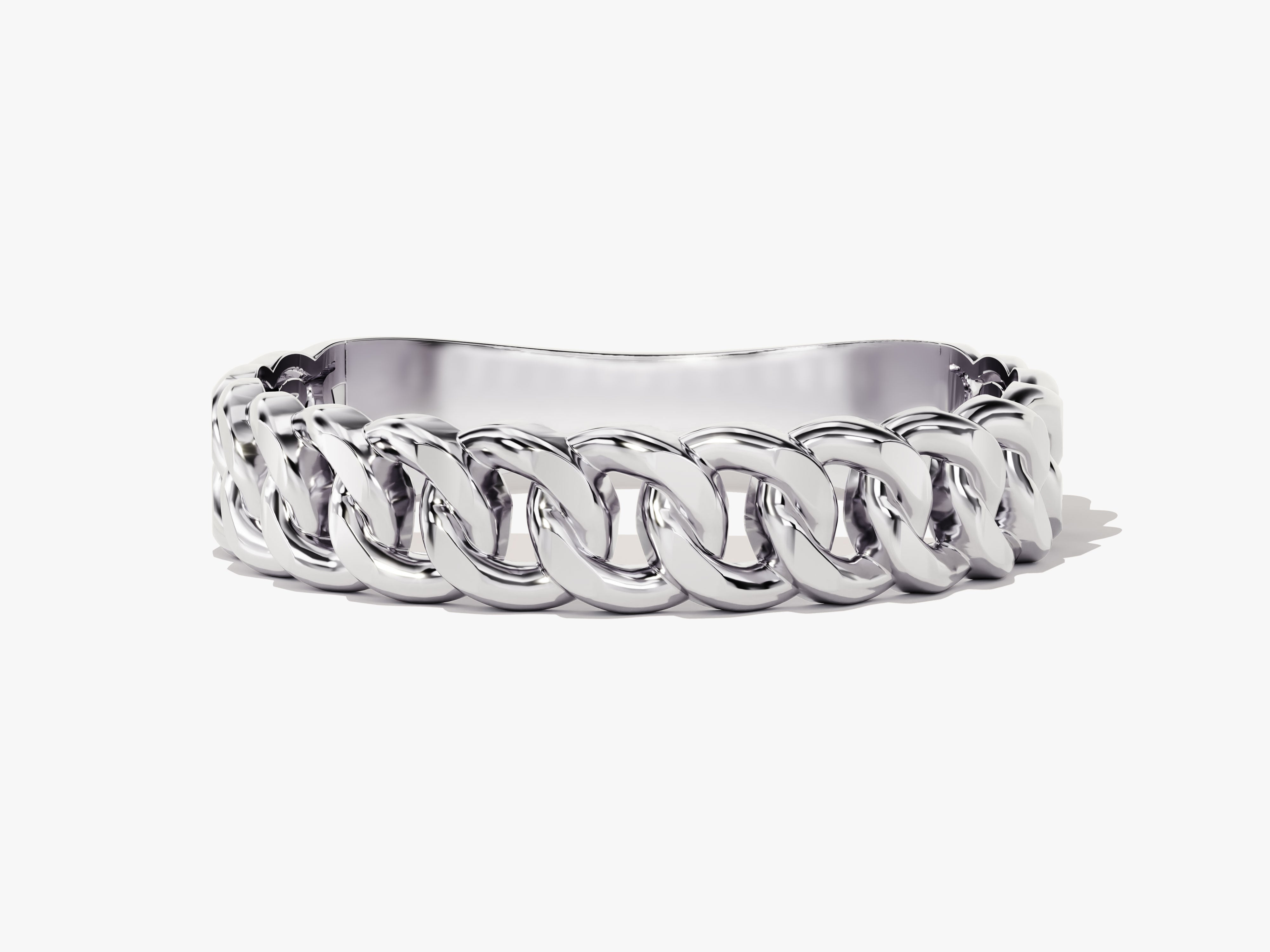 Sterling silver curb chain bracelet for jewelry lovers