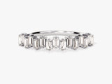 Diamond baguette eternity ring, fine jewelry, luxury gift