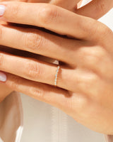 Dainty Curved Wedding Band