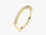 Gold diamond band ring, fine jewelry, elegant, sparkling, luxury