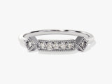 Art Deco Milgrain Ring