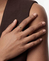Thin Band Signet Ring